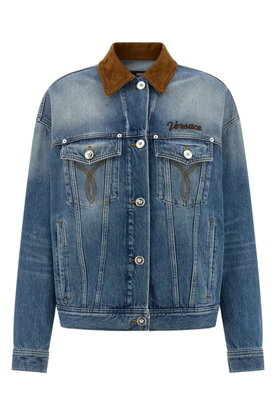trucker cotton denim jacket