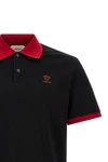 cotton piqué polo shirt