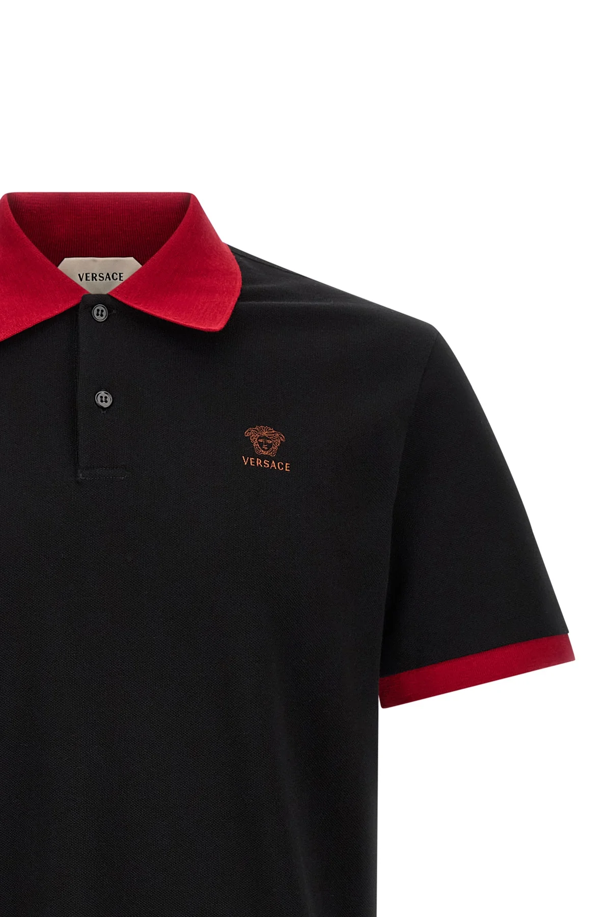 cotton piqué polo shirt