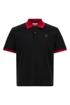 cotton piqué polo shirt