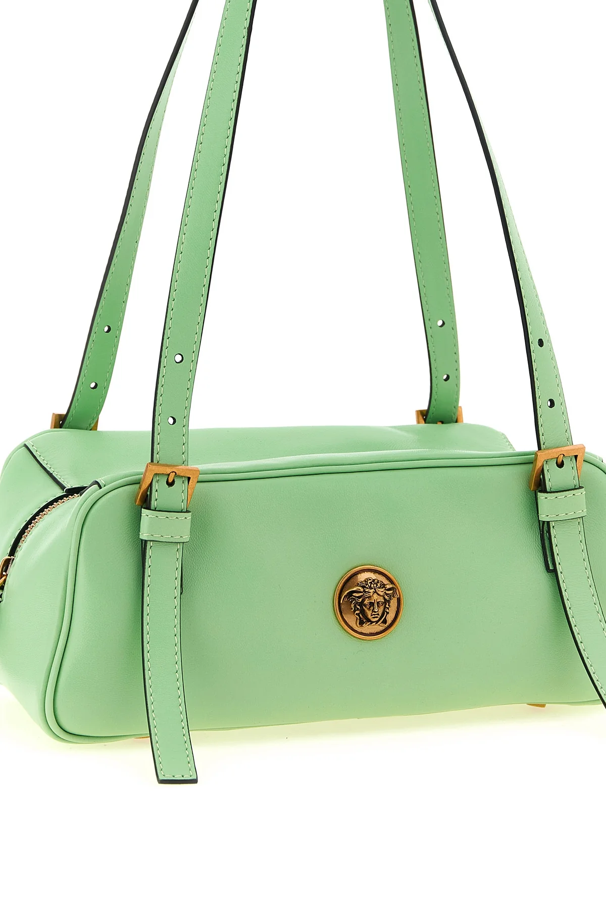 emblème shoulder bag in ultra-soft nappa leather