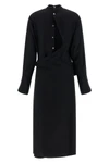 thalassa virgin wool flannel midi dress