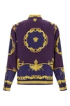 the versace shirt in silk twill