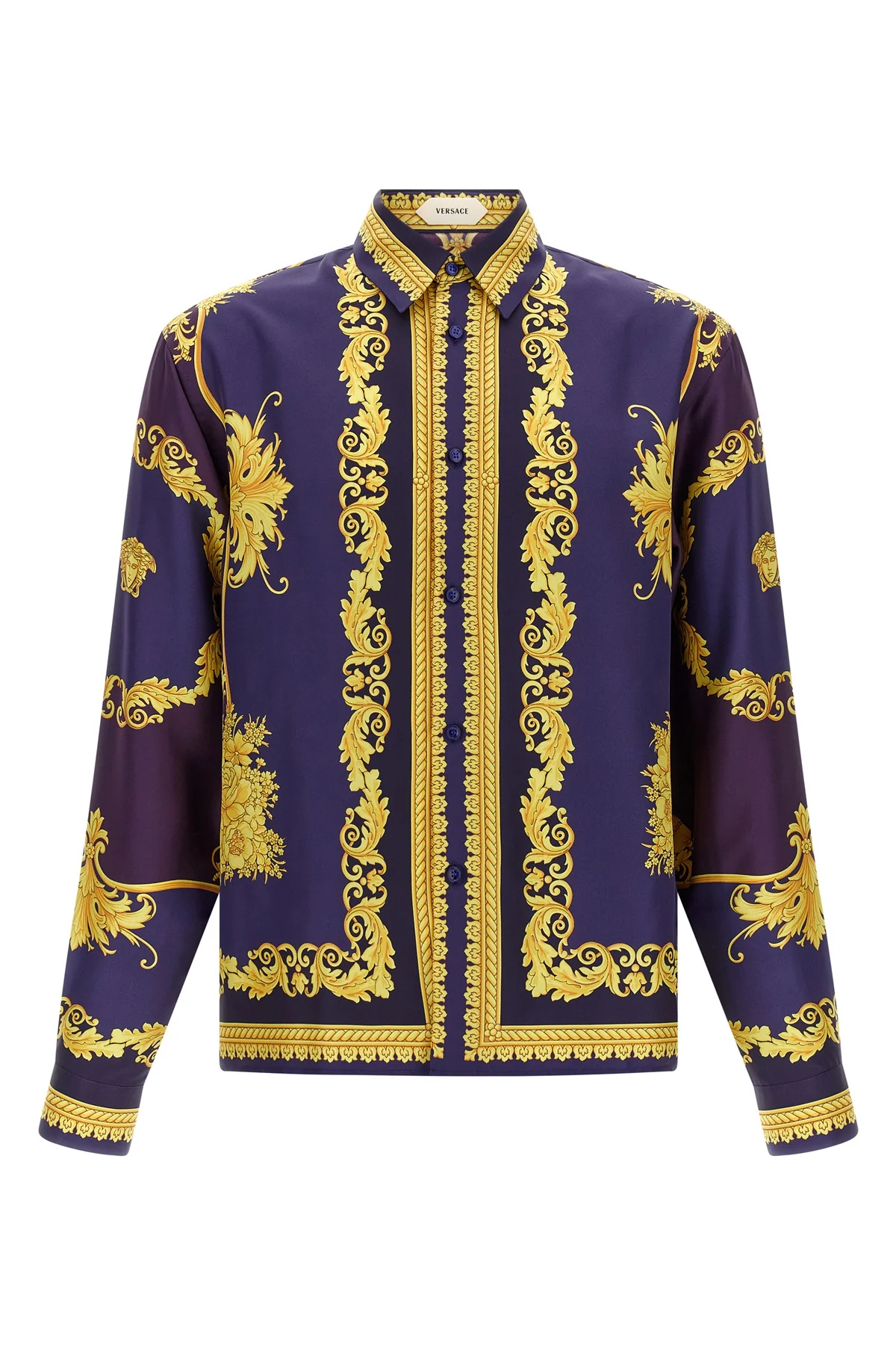 VERSACE 50 the versace shirt in silk twill