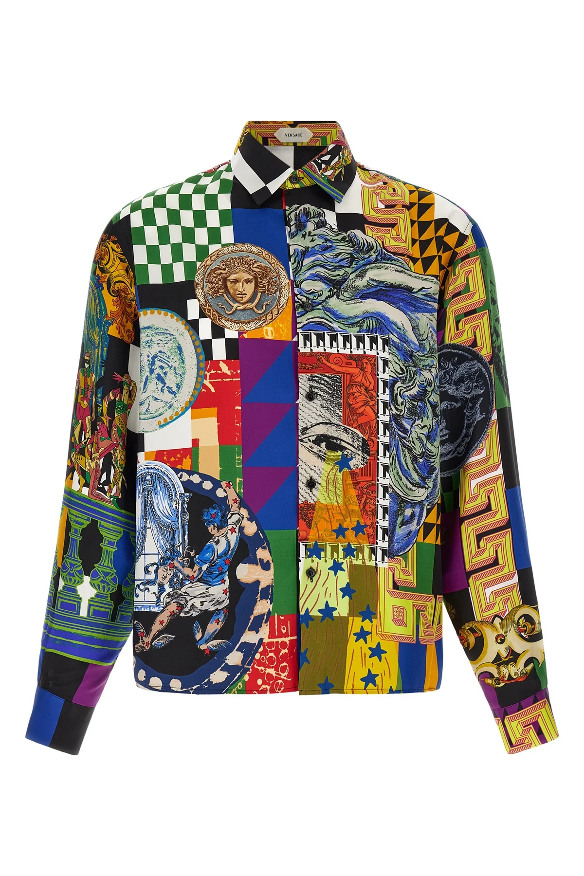 VERSACE 50 the versace pure silk twill shirt