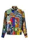 the versace pure silk twill shirt