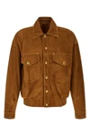 the versace blouson in fine lambskin