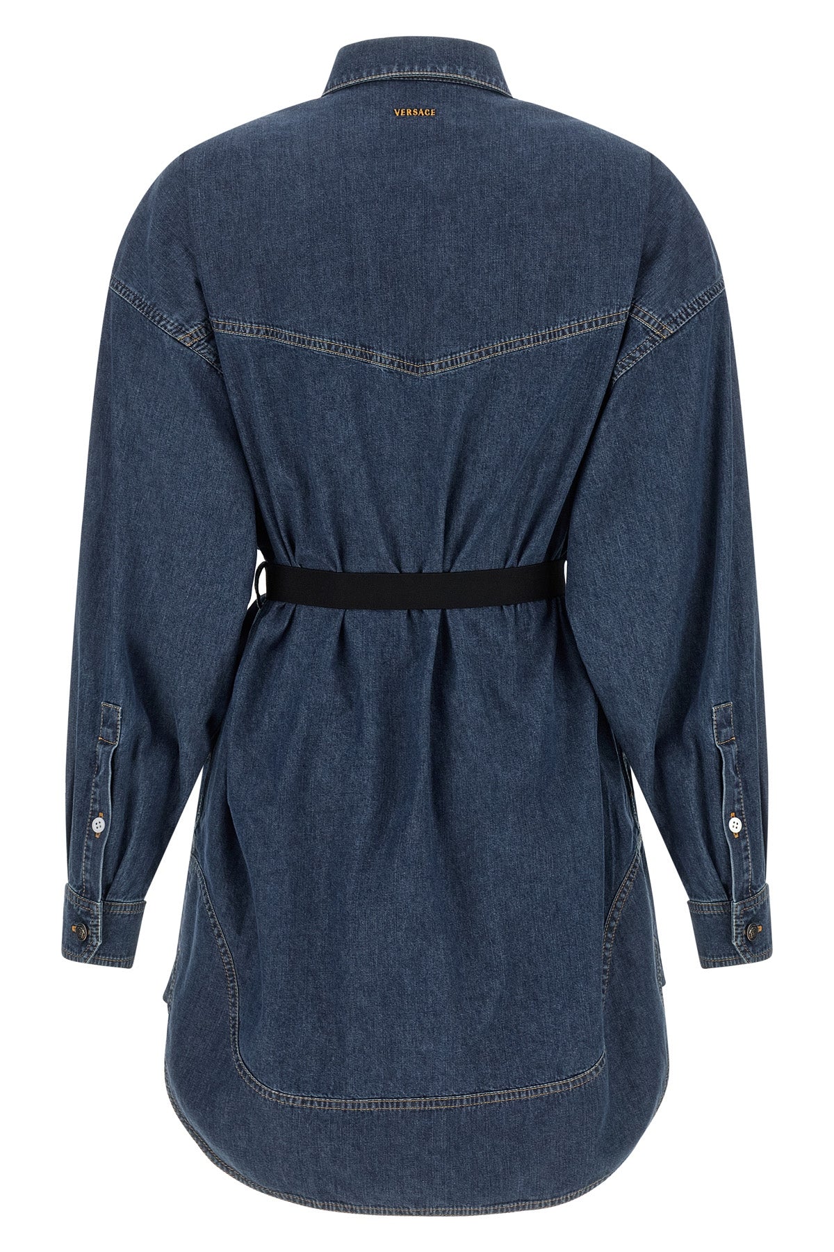 VERSACE 40 versaces chemisier dress redefines the codes of casualwear through impeccable c