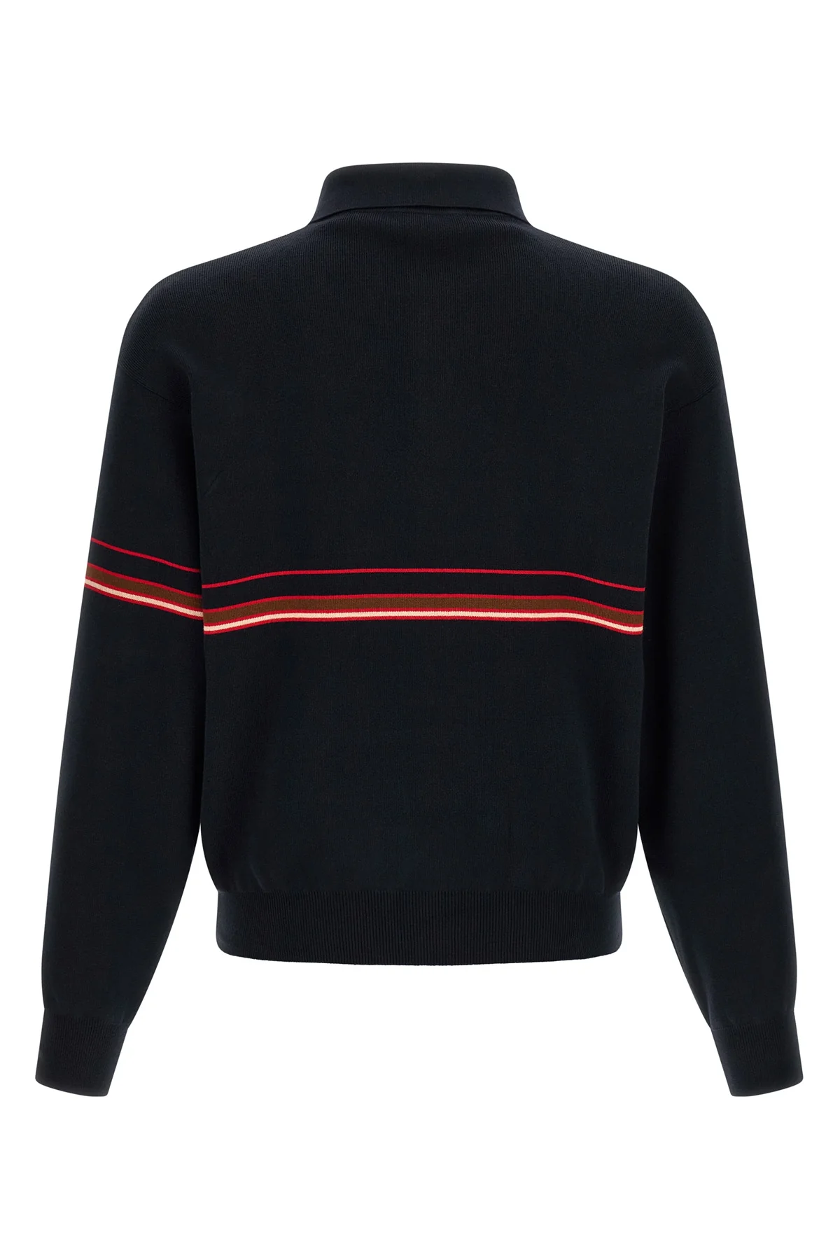 cotton knit polo shirt