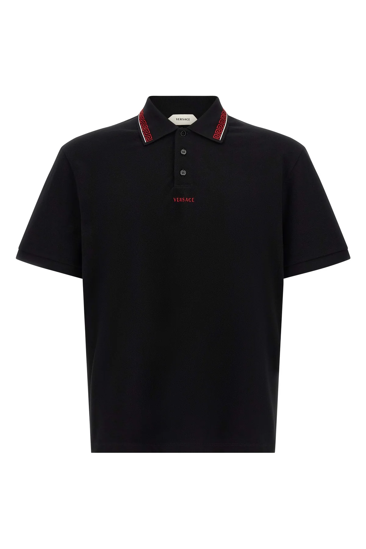 cotton piqué polo shirt