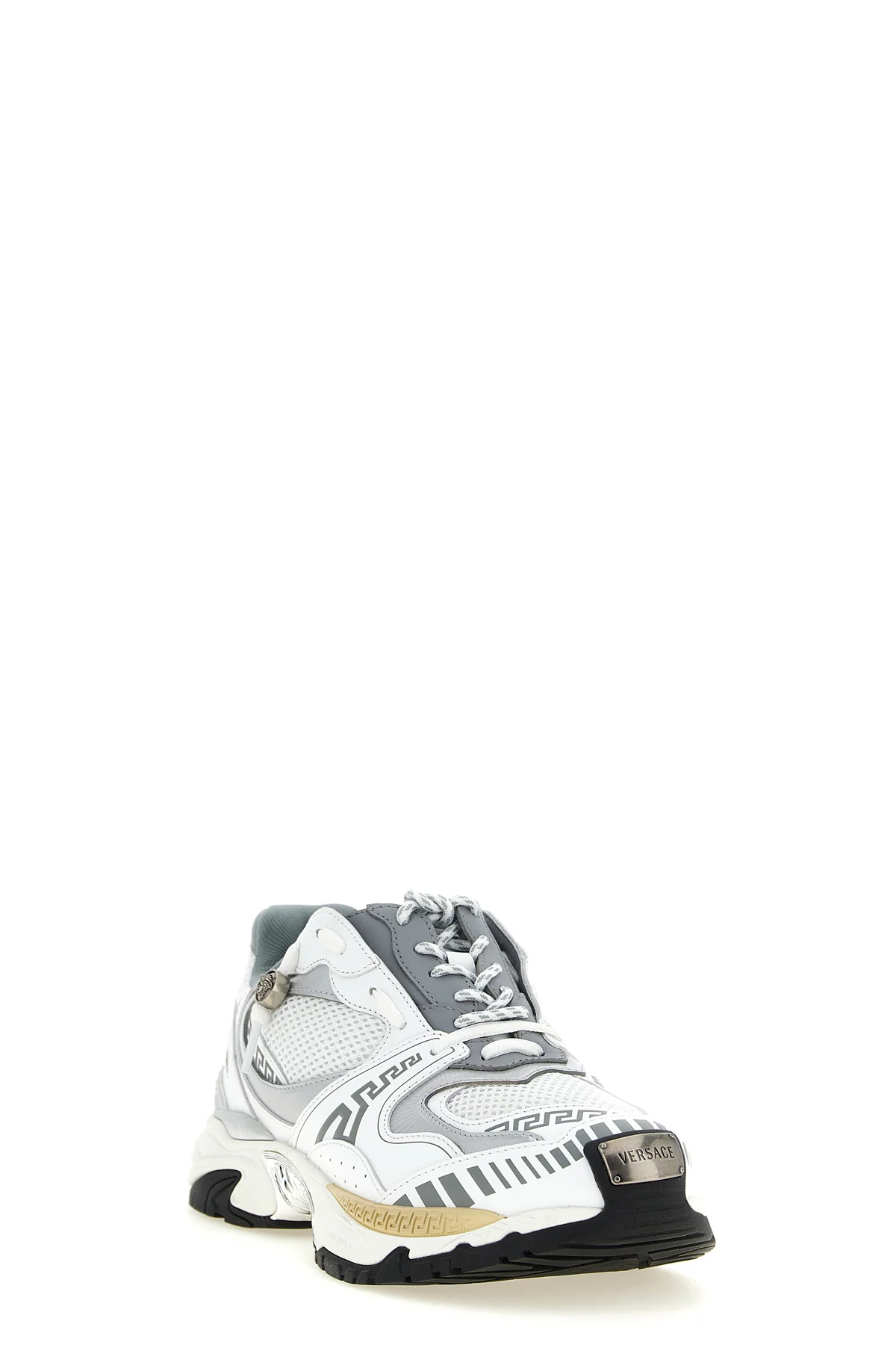 VERSACE 42 versace sneakers set new standards for luxury footwear through a complex chunky