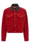 the versace velvet jacket redefines the codes of structured outerwear through bo