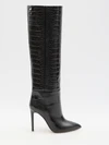 charcoal stiletto boots 105
