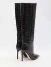 charcoal stiletto boots 105