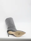 charcoal stiletto boots 105