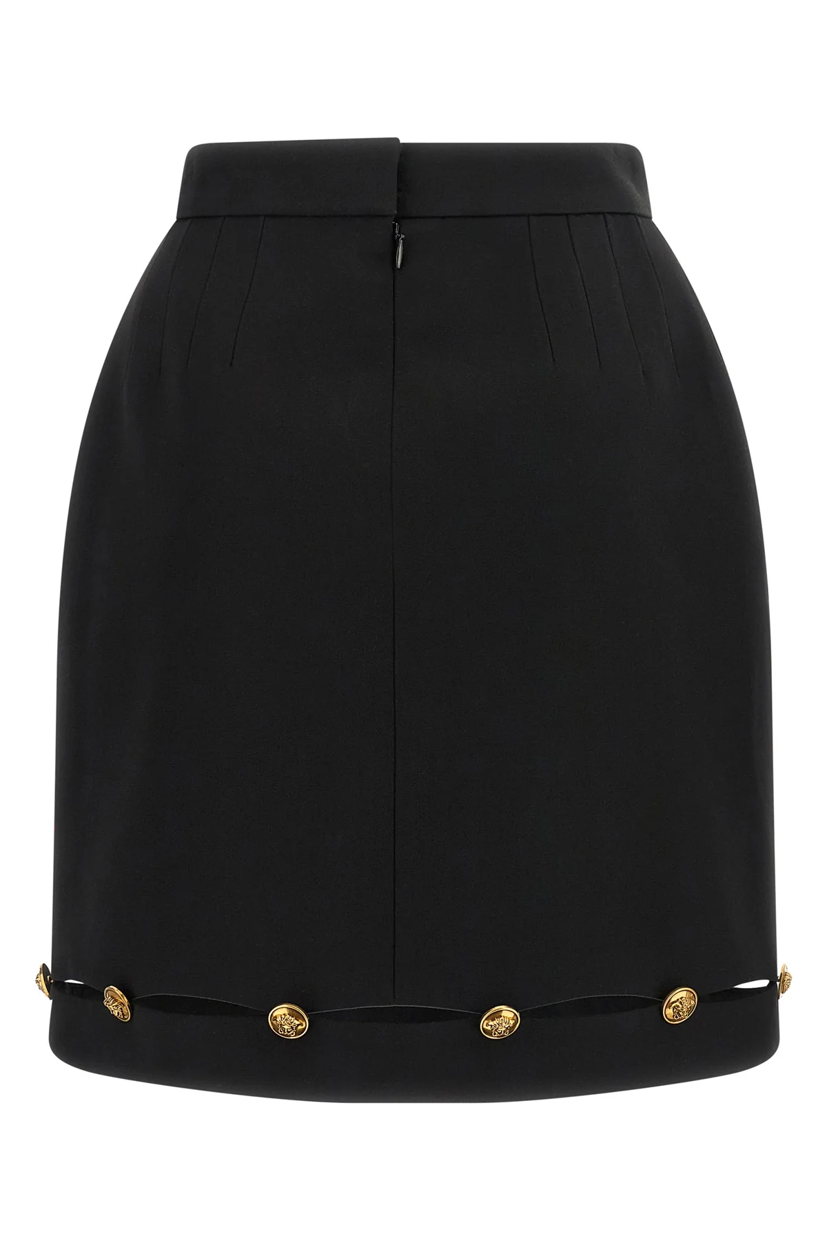 VERSACE 40 the mini skirt versace redefines sartorial geometry through a rigorous construct