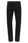versace black denim jeans