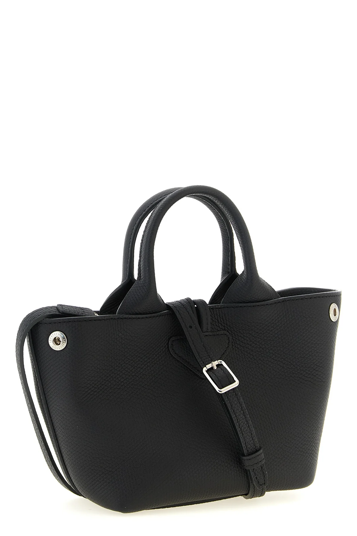 LONGCHAMP OS xs le roseau calf leather handbag
