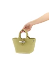 xs le roseau calf leather handbag