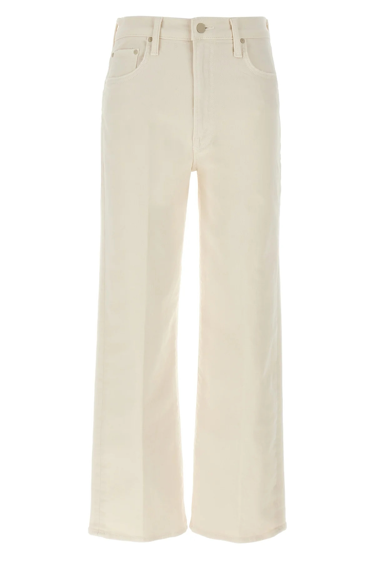 the rambler zip ankle high-waisted stretch cotton denim jeans
