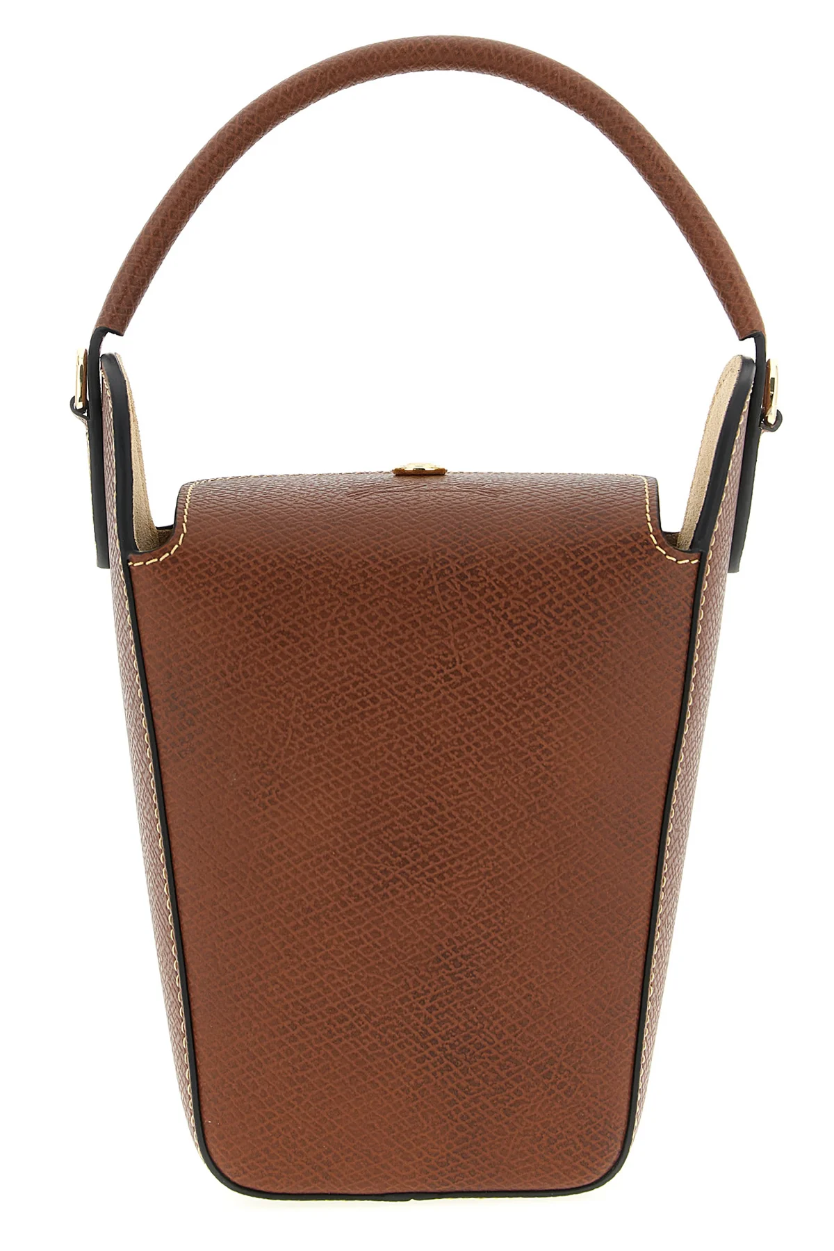 LONGCHAMP OS épure garnet leather handbag