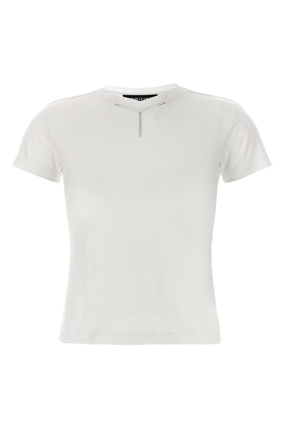 y baby tee t-shirt in stretch fabric