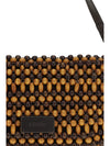 timmy shoulder bag multi wood beads