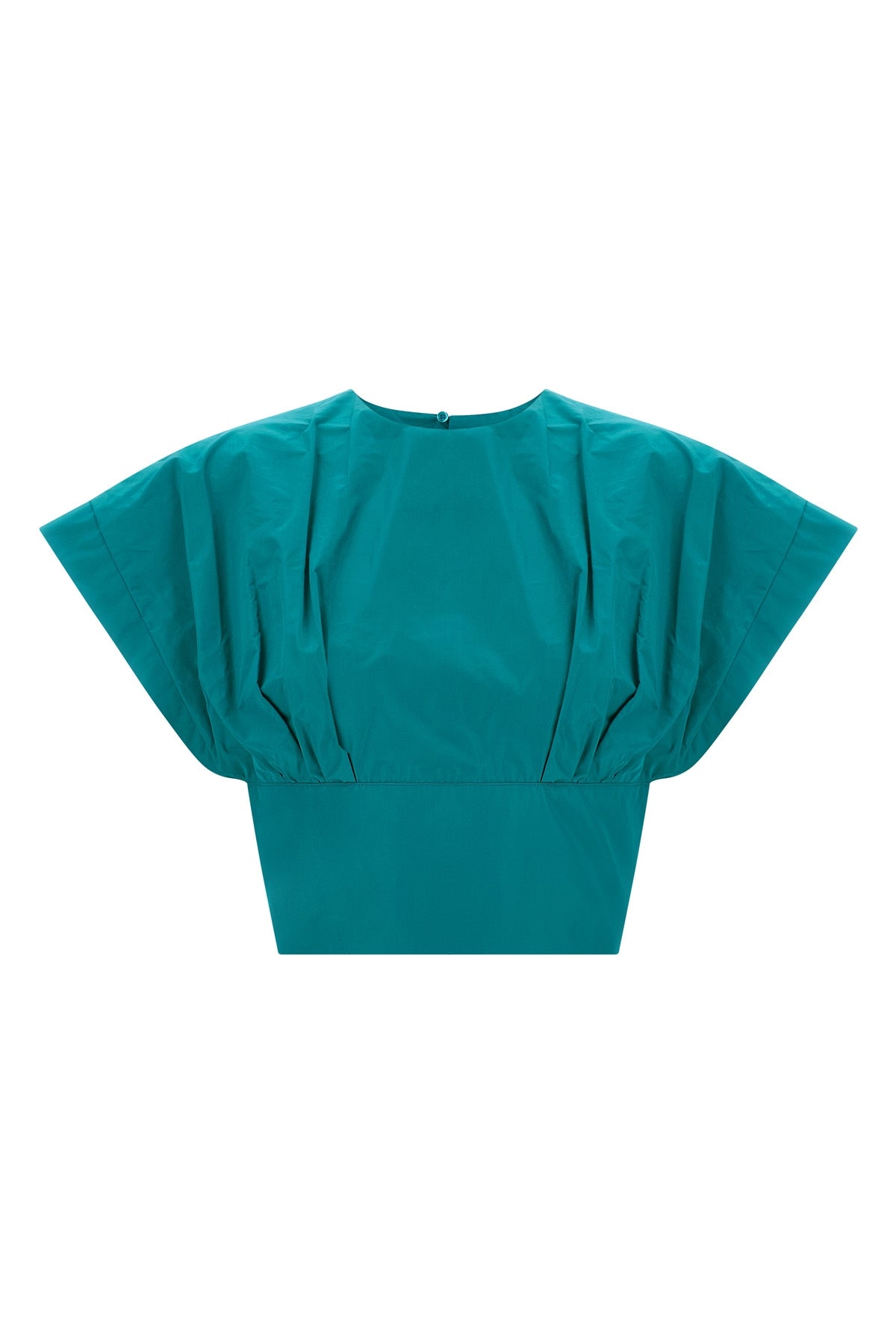 PINKO 40 asparago taffeta top