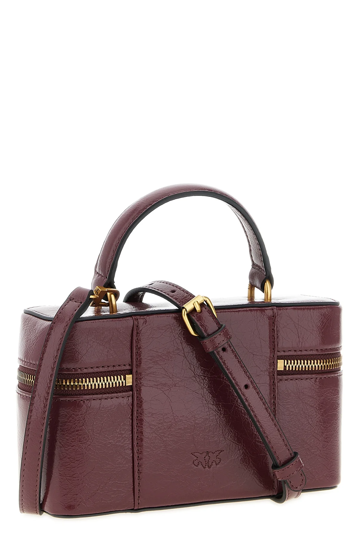 PINKO OS the pinko vanity soft mini crossbody bag redefines everyday elegance through a