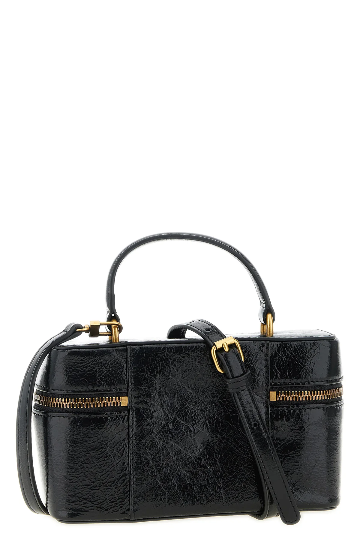 the pinko vanity soft mini crossbody bag redefines classic proportions through