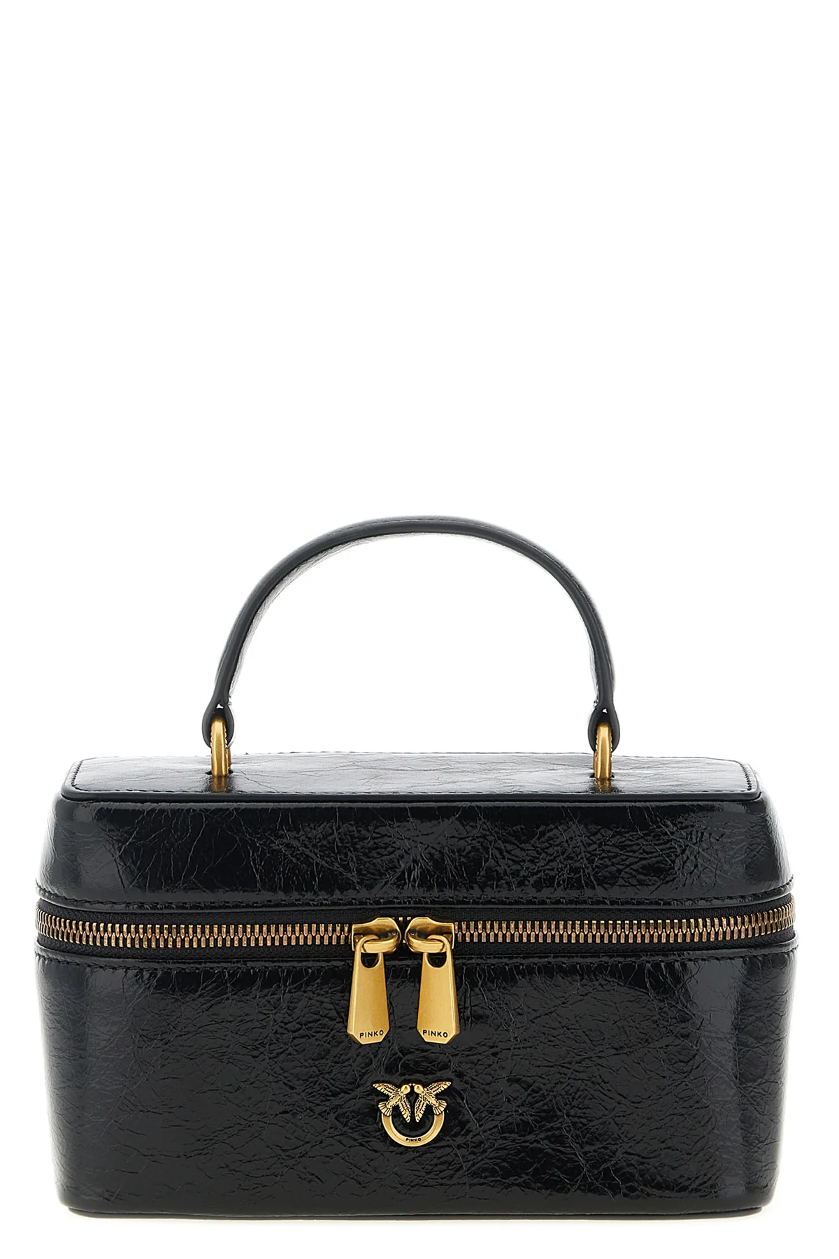 the pinko vanity soft mini crossbody bag redefines classic proportions through