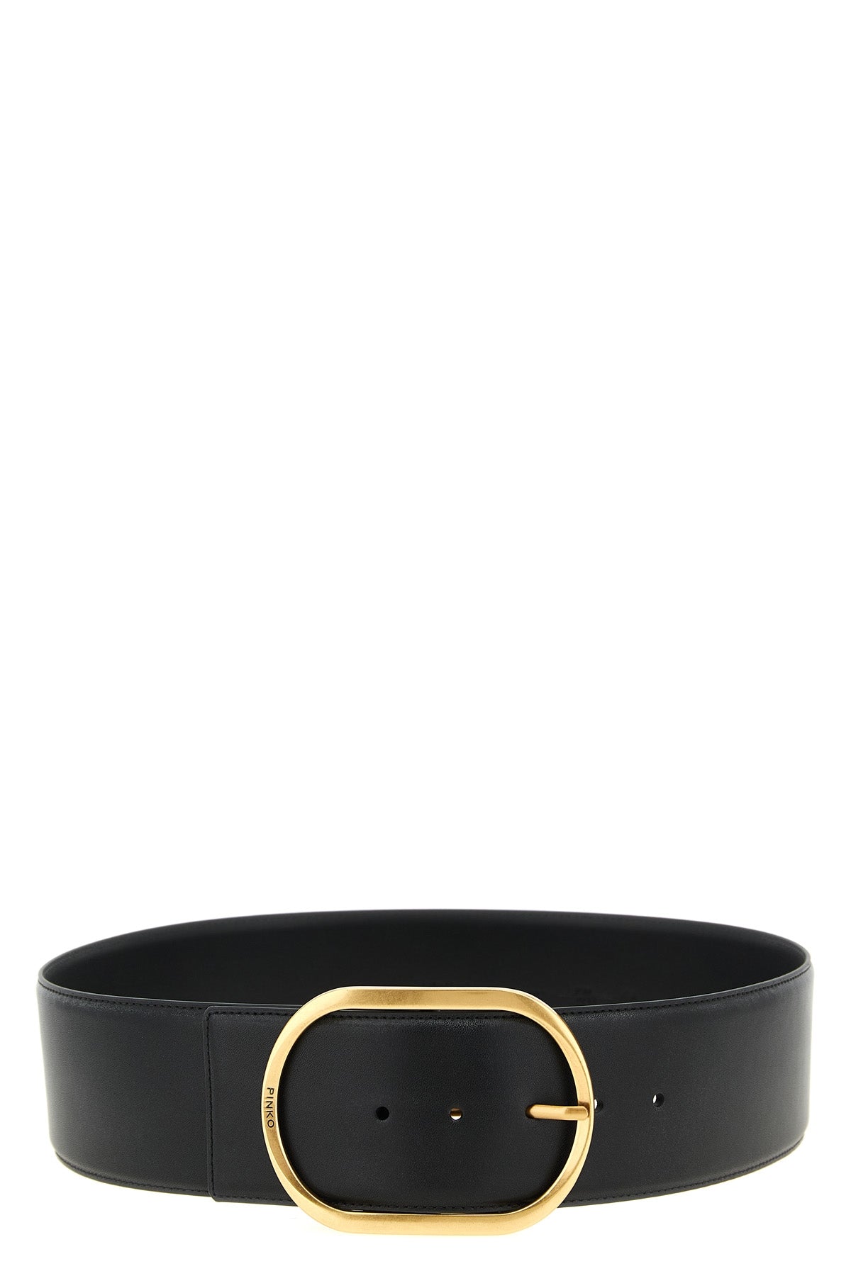PINKO L full silk calf leather belt
