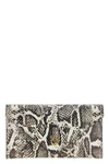 the pinko mini clutch bag is made of fine calf leather