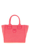 beach mini shopping bag in woven raffia