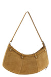 pocket body large suede shoulder bag