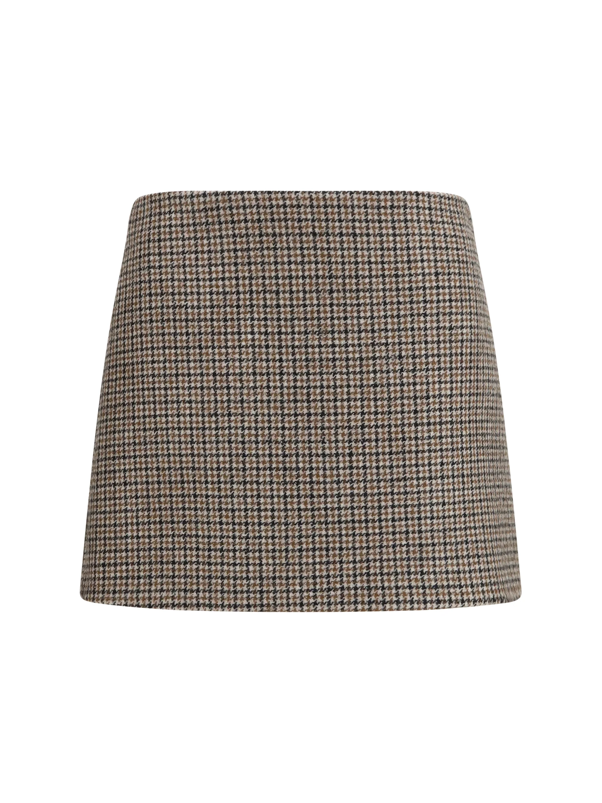 P.A.R.O.S.H. L houndstooth mini skirt