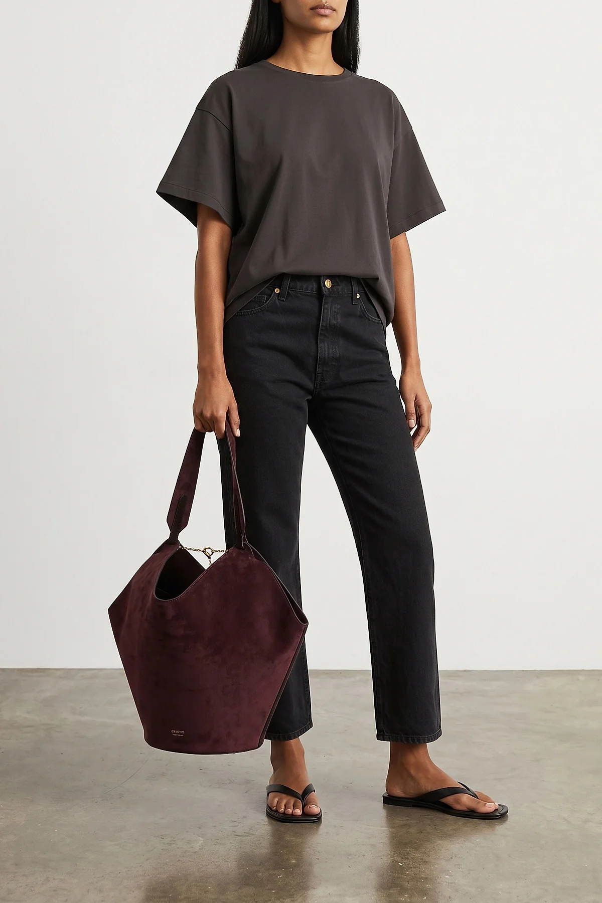 KHAITE 24 khaite abigail jeans redefine denim through impeccable construction