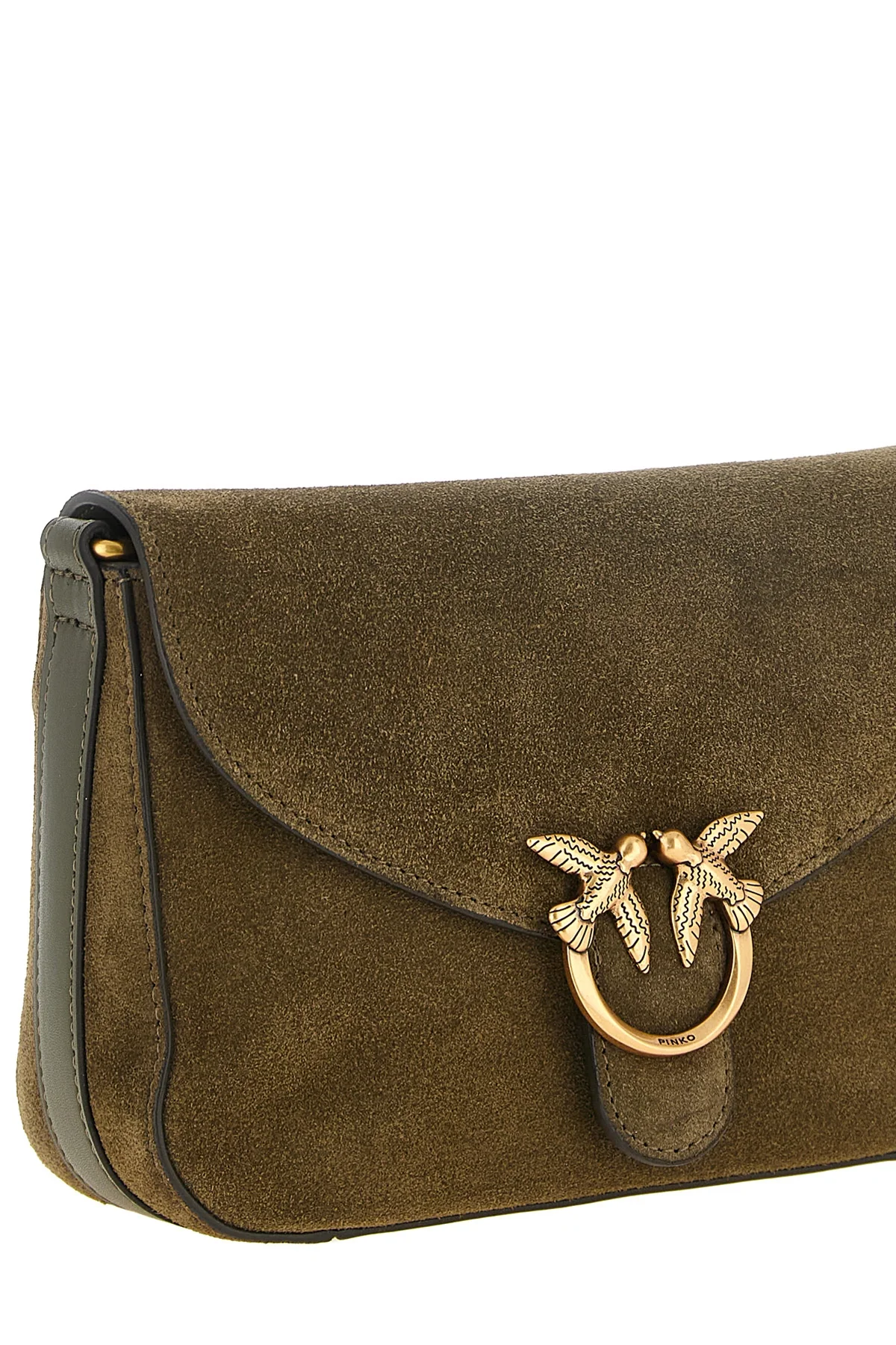 the pinko love satchel mini crossbody bag stands out for its compact and struc