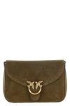the pinko love satchel mini crossbody bag stands out for its compact and struc
