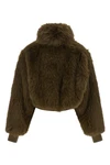 the pinko bomber jacket redefines the volumes of outerwear through a bold play o