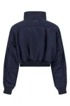 the pinko pinot bomber jacket redefines the codes of outerwear through a cropped