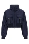 the pinko pinot bomber jacket redefines the codes of outerwear through a cropped