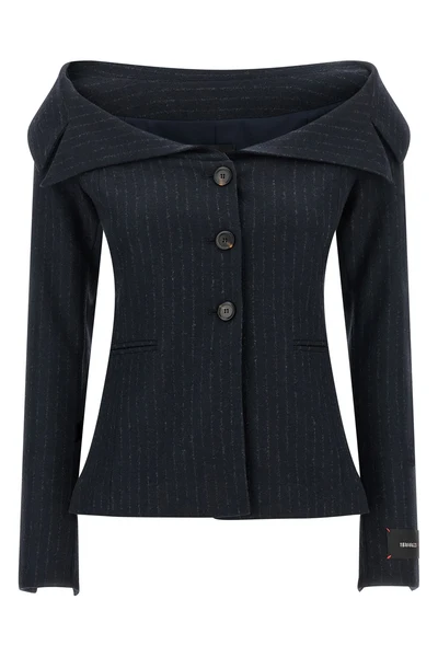 pinkos biancale blazer redefines the codes of womens tailoring through a bol