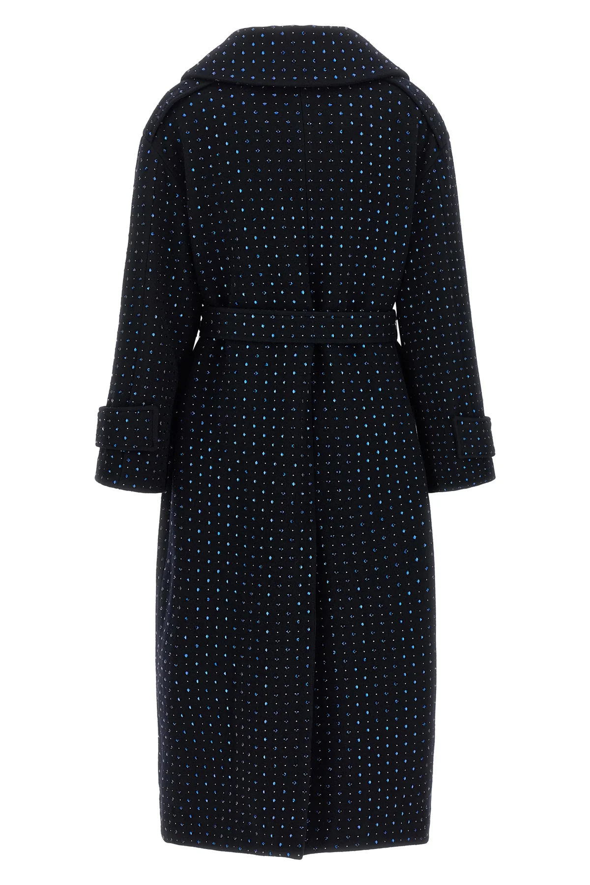 PINKO 36 the long pinko peugeot coat redefines the codes of outerwear through a rigorou