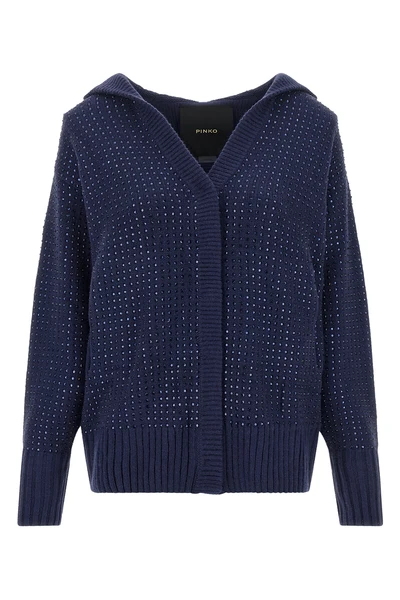 the seventeenth-century cardigan pinko sets new standards for contemporary knitw