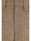 tailored wool-blend pants