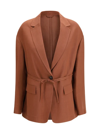 monili-embellishment blazer