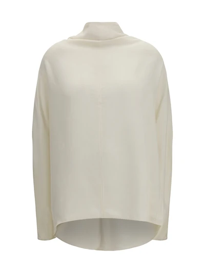 cowl neck blouse