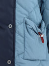 double-breasted down jacket