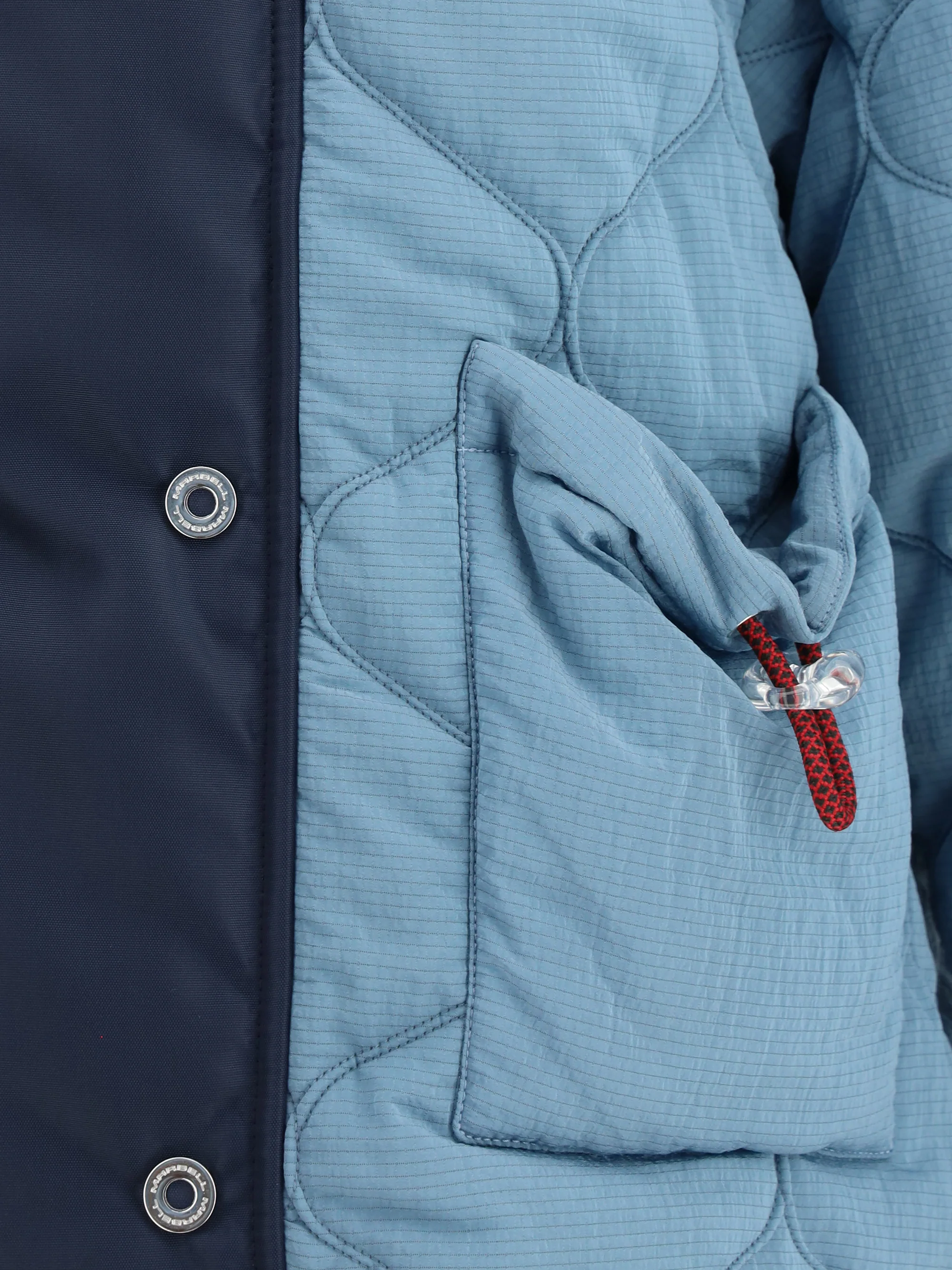 double-breasted down jacket